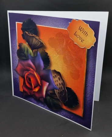 Bright & Beautiful 8x8 by Diane  Vermeer