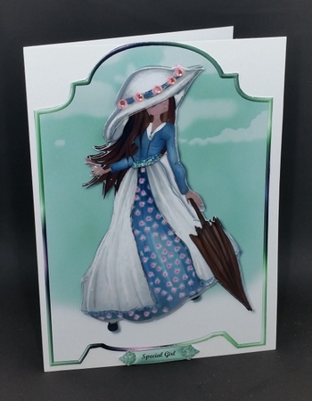 Screen  Card Lil Lady Natalia by Diane  Vermeer