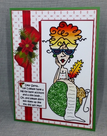 Rita writes to Santa quick card by Diane  Vermeer