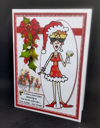 Rita and the three wise men quick card by Diane  Vermeer