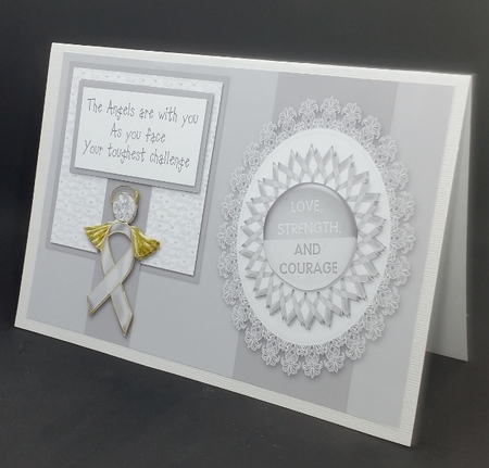 Brain Cancer Card by Diane  Vermeer