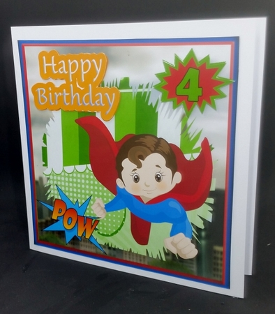 Super Hero for little boys Birthday #12 by Diane  Vermeer