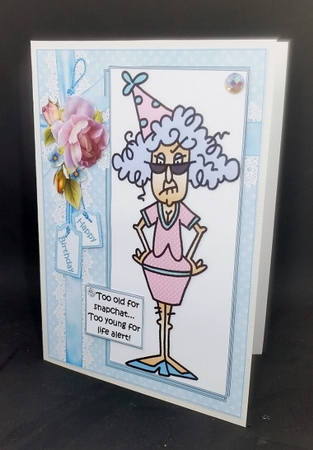 Stella and snapchat quick card by Diane  Vermeer