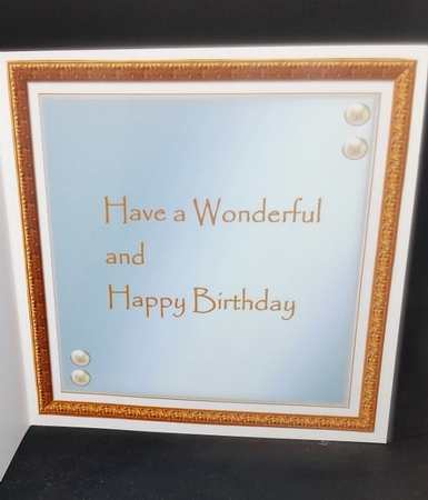 Insert For Gorgeous Amaryllis with text by Diane  Vermeer