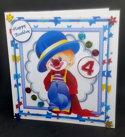 Dressed as a Clown  by Diane  Vermeer