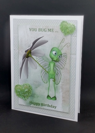 YOU BUG ME BIRTHDAY TOPPER by Diane  Vermeer