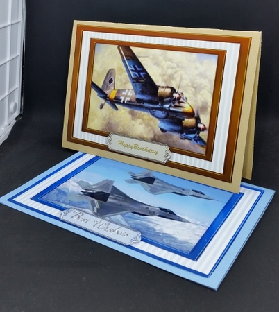 Two Plane Toppers, by Diane  Vermeer
