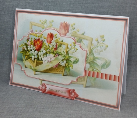 Basket of flowers by Diane  Vermeer