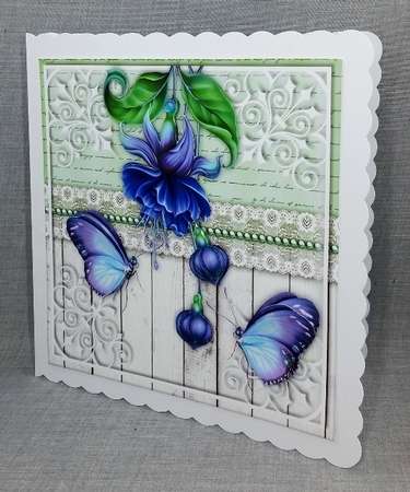 Oriental beauty Quick Card by Diane  Vermeer