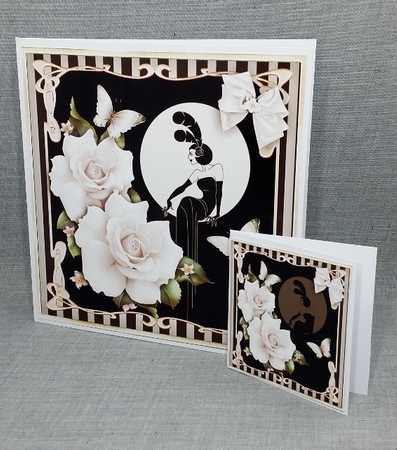 Topper Art Deco Lady by Diane  Vermeer