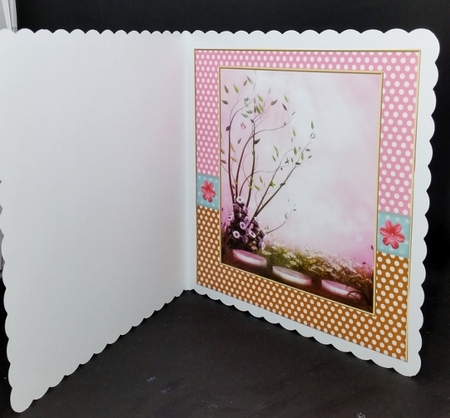 Happy Easter Bunny Girl INSERT by Diane  Vermeer