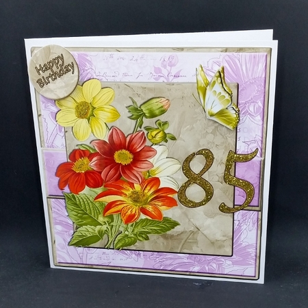 Gorgeous Vintage Daisies for 85th Birthday #8 by Diane  Vermeer