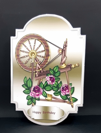Spinning Wheel01 by Diane  Vermeer