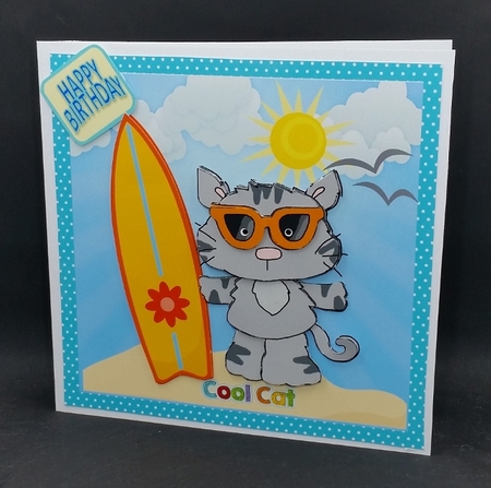 Cool Cat 5 by Diane  Vermeer