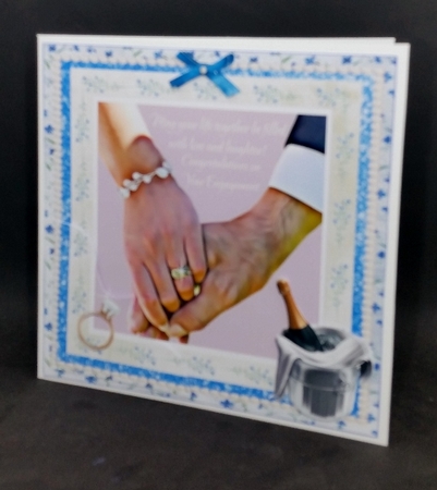 ENGAGEMENT - GLITTER BACKED by Diane  Vermeer