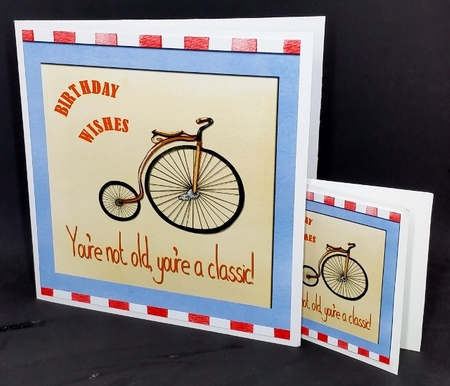 Birthday - Classic Bike by Diane  Vermeer