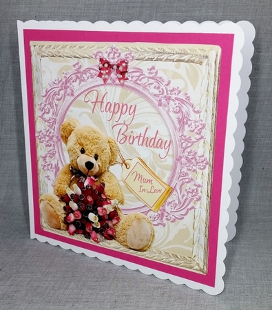 TEDDY FEMALE RELATIVES BIRTHDAY by Diane  Vermeer