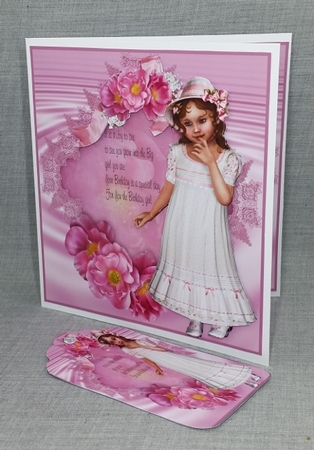 pink rose girl mini kit by Diane  Vermeer