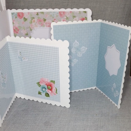10 ASSORTED SIZED INSERTS(BUTTERFLY) by Diane  Vermeer
