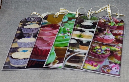 JJ ASSORTED BOOKMARKS CUPCAKES by Diane  Vermeer