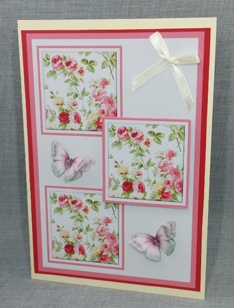 3 Squares Card Front (3) by Diane  Vermeer