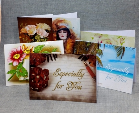 Ladies Cut and Fold Gift Card Kit by Diane  Vermeer