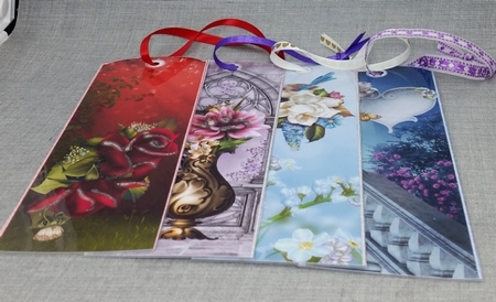Floral BookMarks by Diane  Vermeer