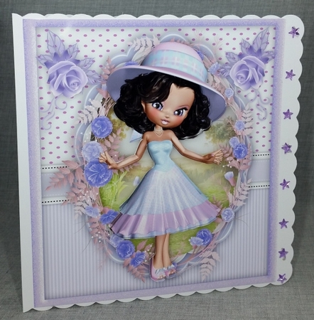 Beautiful Parker in Lilac  by Diane  Vermeer