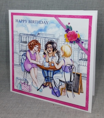 birthday tea#1 by Diane  Vermeer