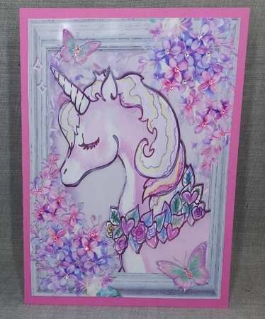 Beautiful Pastel Unicorn by Diane  Vermeer