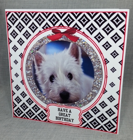 WESTIE BABY BIRTHDAY by Diane  Vermeer