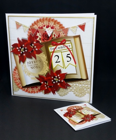 Vintage Christmas Book Mini Kit by Diane  Vermeer