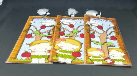 ADAM AND EVE BOOKMARKS CHRISTIAN by Diane  Vermeer