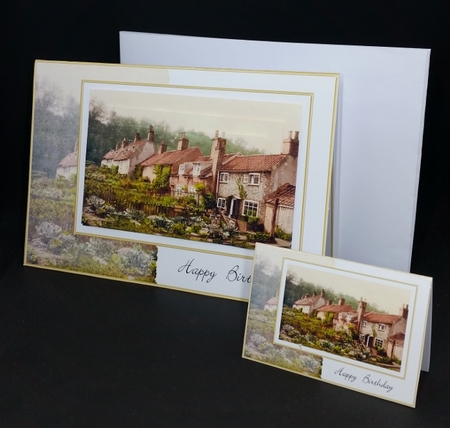 Vintage Cottages by Diane  Vermeer