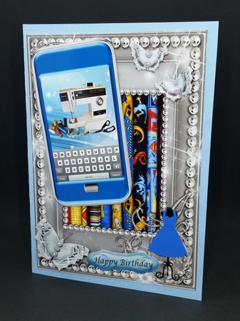 Sewing Phone by Diane  Vermeer