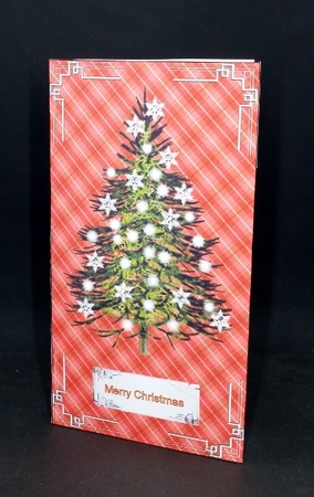 Christmas tree money wallet by Diane  Vermeer