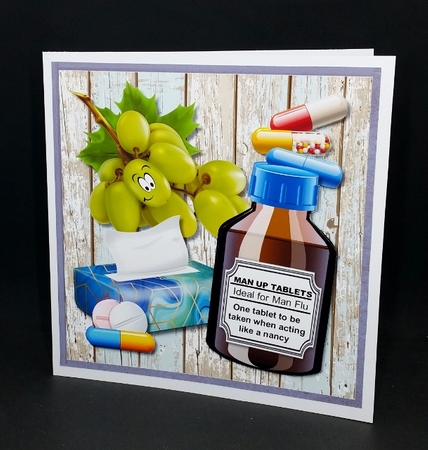 Man flu get well by Diane  Vermeer