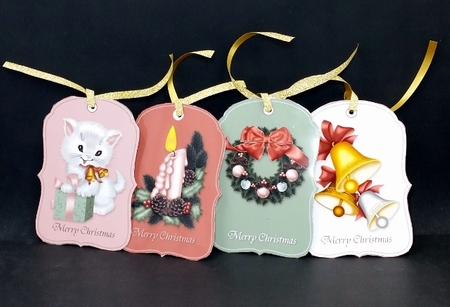 Christmas Gift Tags by Diane  Vermeer