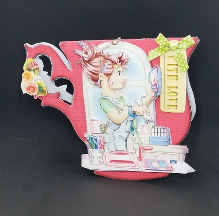 Crafting Cup  by Diane  Vermeer