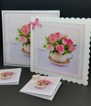 Floral Toppers and Tags 28 by Diane  Vermeer