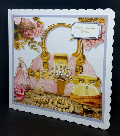 Pink and Gold Accessories by Diane  Vermeer
