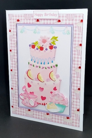 Piece of Cake Topper by Diane  Vermeer