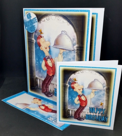 Mini Kit - Birthday for Best Chef #1 by Diane  Vermeer