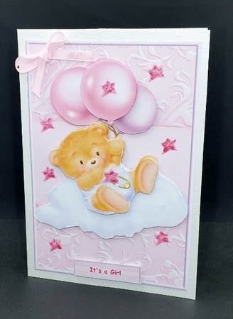 Cute new baby Girl by Diane  Vermeer