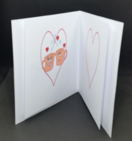 Valentine cup of tea insert by Diane  Vermeer