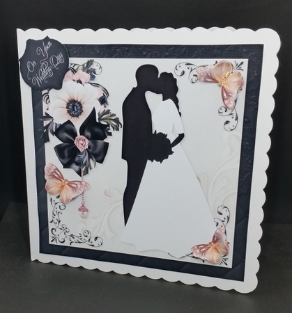 Elegant Wedding Silhouette 4 by Diane  Vermeer