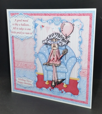 A GOOD MOOD Stella 7.5 Decoupage & Insert Mini Kit by Diane  Vermeer