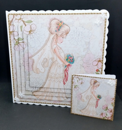 Card front + gift tag#11 by Diane  Vermeer