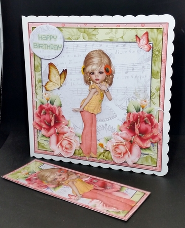 Mini Kit - Pretty Girl #1 For Birthday and lots of occasions by Diane  Vermeer