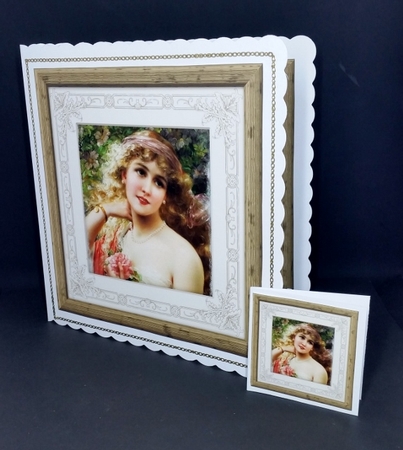 Framed Beauties 8x8 Bumper Kit by Diane  Vermeer